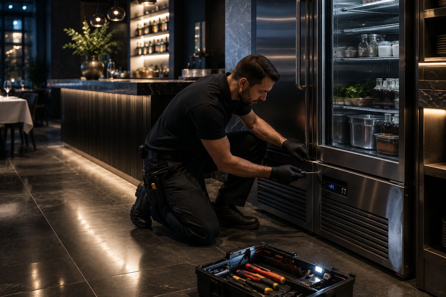 Commercial ice machine installation & repair.